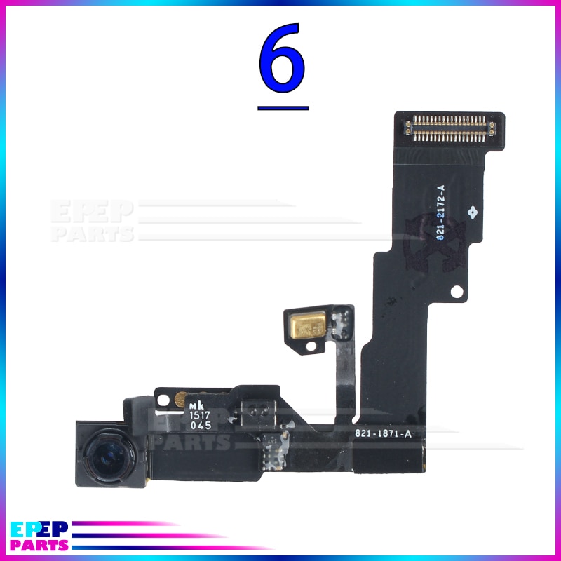 1 Pec Original Repair Parts For iPhone 6 6s 7 8 Plus SE 2020 Front Camera Cable With Proximity Sensor Small Face Camera Flex