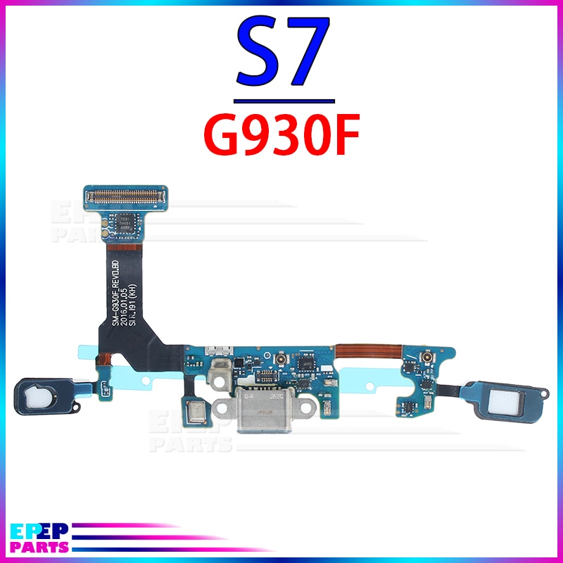 1 Piece USB Charger Port Jack Dock Connector Flex Cable For Samsung S6 S7 S8 S9 Edge Plus Charging Board Module G920F G925F