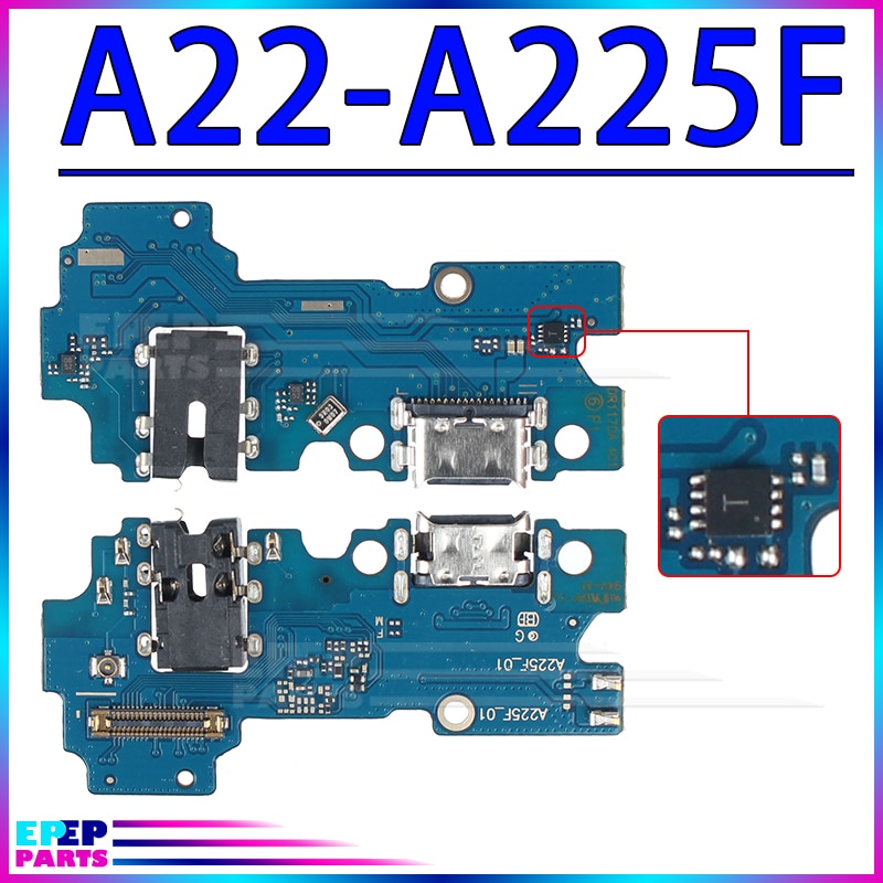 1 Piece USB Charger Port Jack Dock Connector Flex Cable For Samsung A02S A12 Nacho A22 A32 5G  Charging Board Module