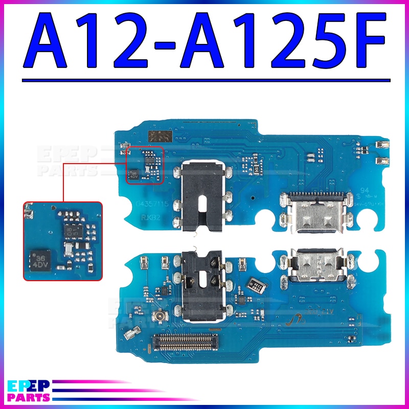 1 Piece USB Charger Port Jack Dock Connector Flex Cable For Samsung A02S A12 Nacho A22 A32 5G  Charging Board Module