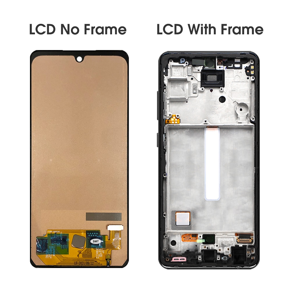 100% Tested LCD For Samsung Galaxy A52 LCD Display Touch Screen Digitizer Panel For Samsung A52 4G A525F A525F/DS A525M