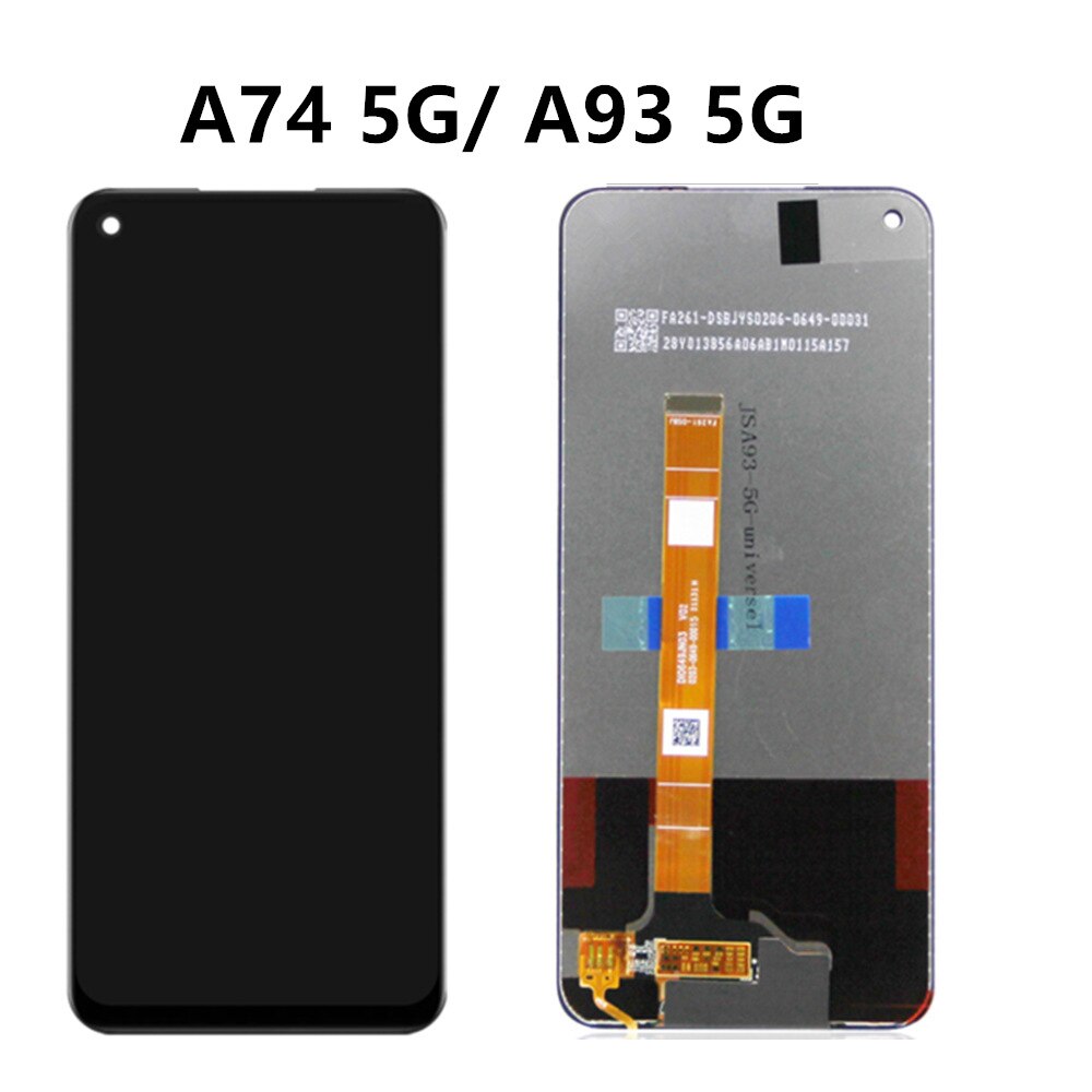 For Oppo A74 5G LCDCPH2197, CPH2263 LCD Display Touch Screen Digitizer Assembly Replacemen For Oppo A93 5G PCGM00, PEHM0